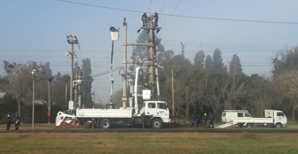 EPE trabajó durante el fin de semana para reducir la cantidad de cortes de luz